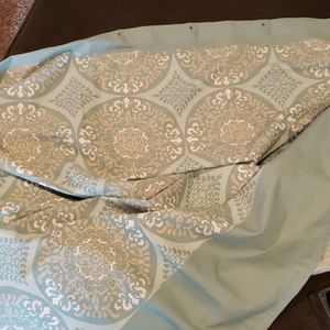 Shower Curtain and Hooks